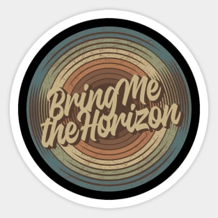 Bring Me the Horizon Vintage Vinyl Sticker